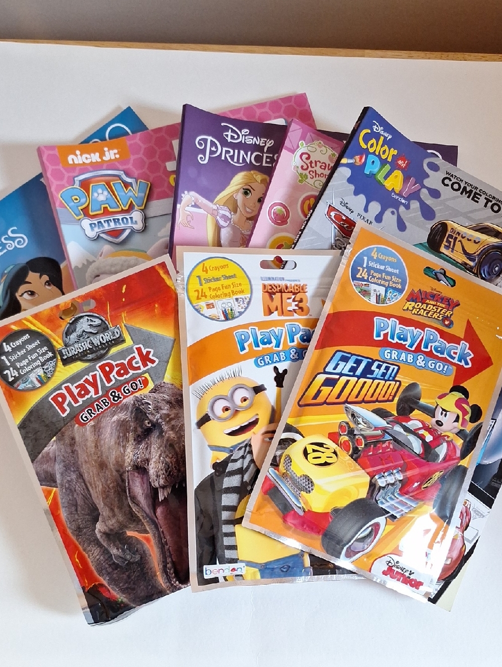 Kids Play Pack Activity Set - Assorted Characters Bundle